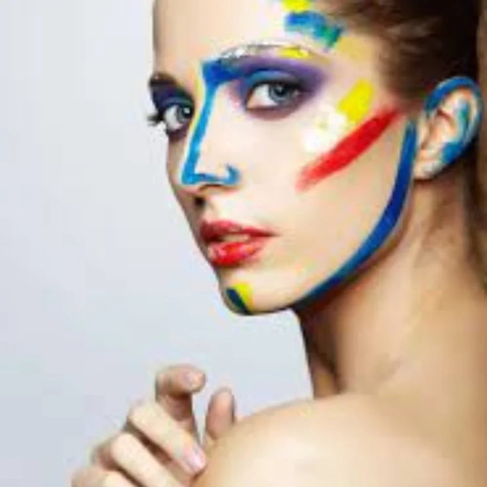 MAC HI-DEF CYAN Acrylic Face & Body Paint NIB liner eyeliner festival Halloween